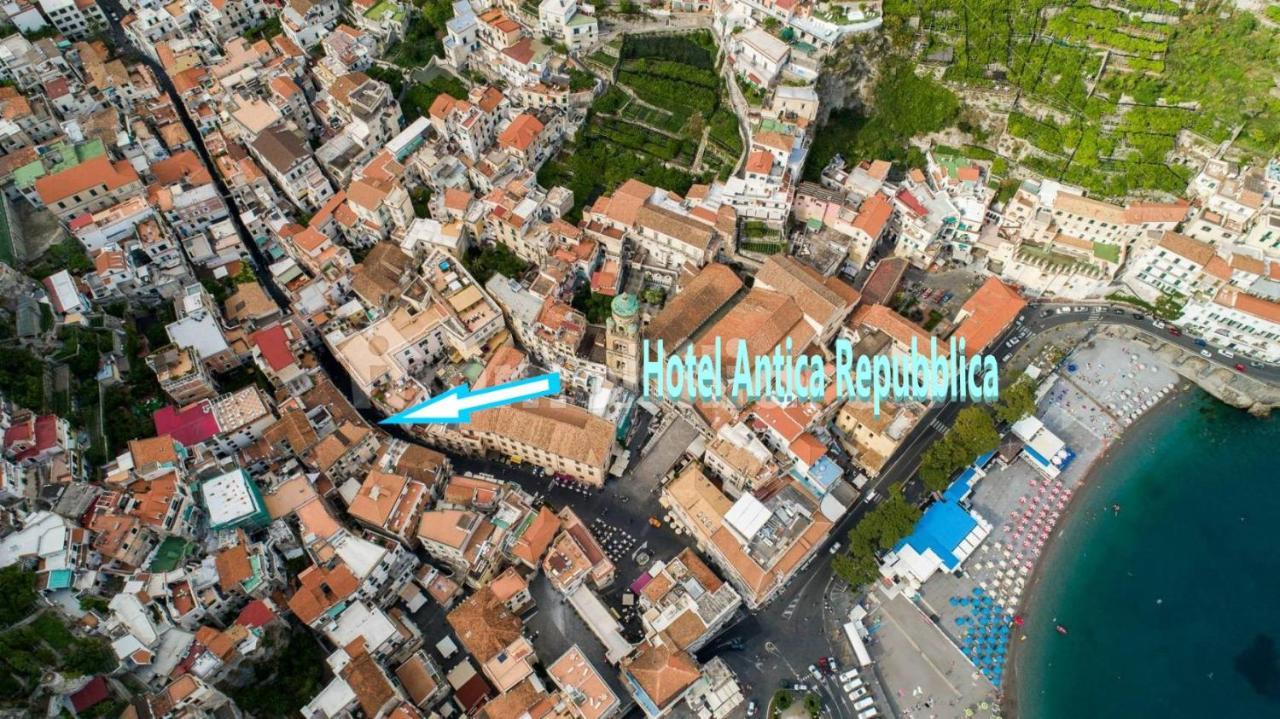 Hotel Antica Repubblica In Amalfi Center At 100Mt From The Sea Eksteriør bilde